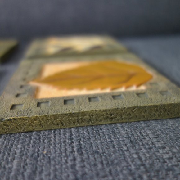 Coasters with Leaf Designs - Picture 7 of 7